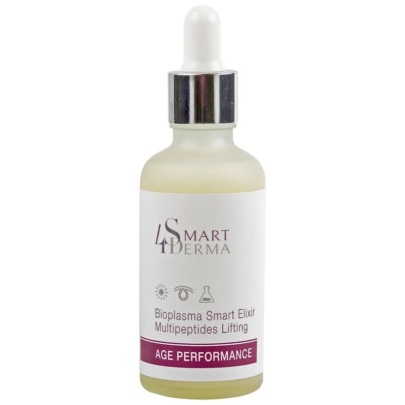 Інтелектуальна сироватка-еліксир «Біоплазма» Smart4Derma Bioplasma Smart Elixir Multipeptides Lifting