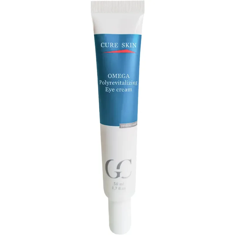 Антивіковий ліфтинг-крем під очі проти зморшок Cure Skin Omega Polyrevitalizing Eye Cream