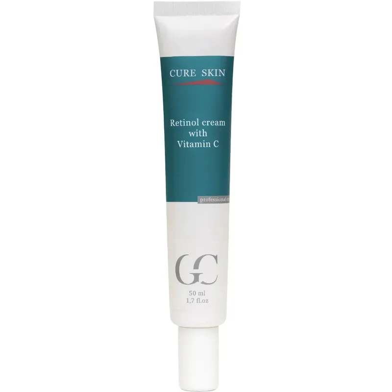 Антивіковий відновлювальний нічний крем з ретинолом і вітаміном С Cure Skin Retinol Cream With Vitamin C
