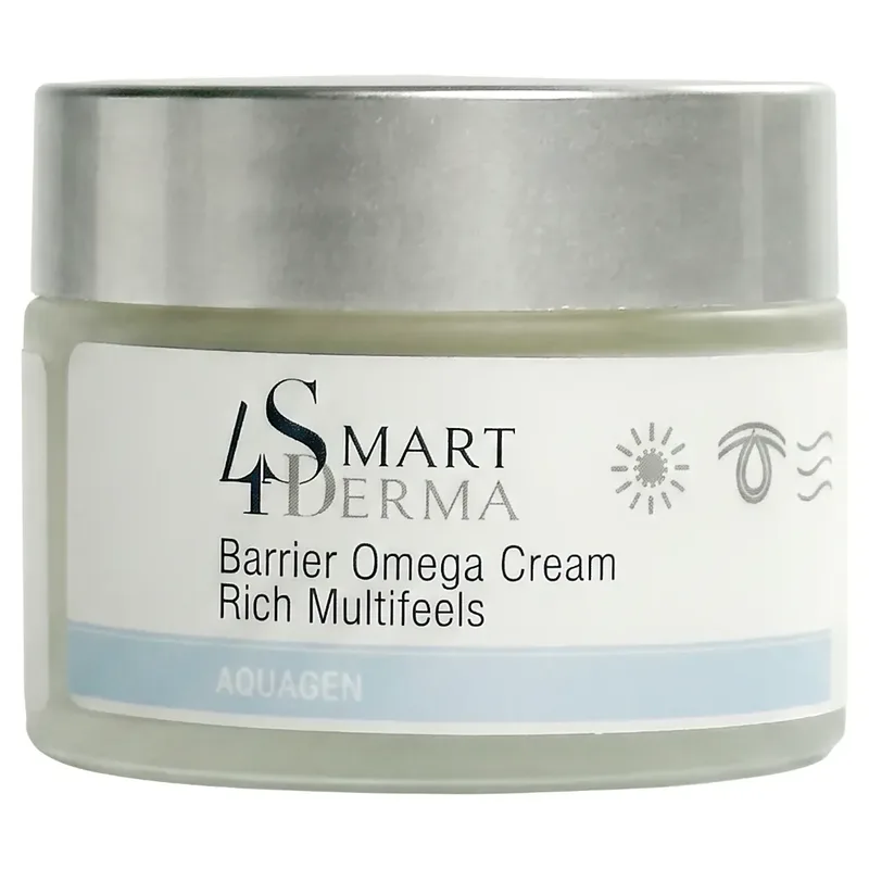 Розкішний живильний крем з церамідами Smart4Derma Barrier Omega Cream Rich Multifeels 50 мл