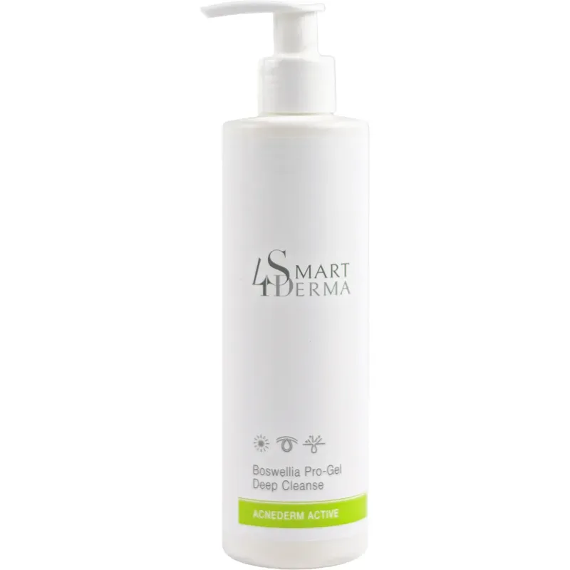 Інтенсивний очищувальний гель з босфелією Smart4Derma Boswellia Pro-Gel Deep Cleanse