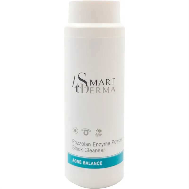 Ензимна пудра з вулканічним пилом для очищення жирної шкіри Smart4Derma Acne Balance Pozzolan Enzyme Powder