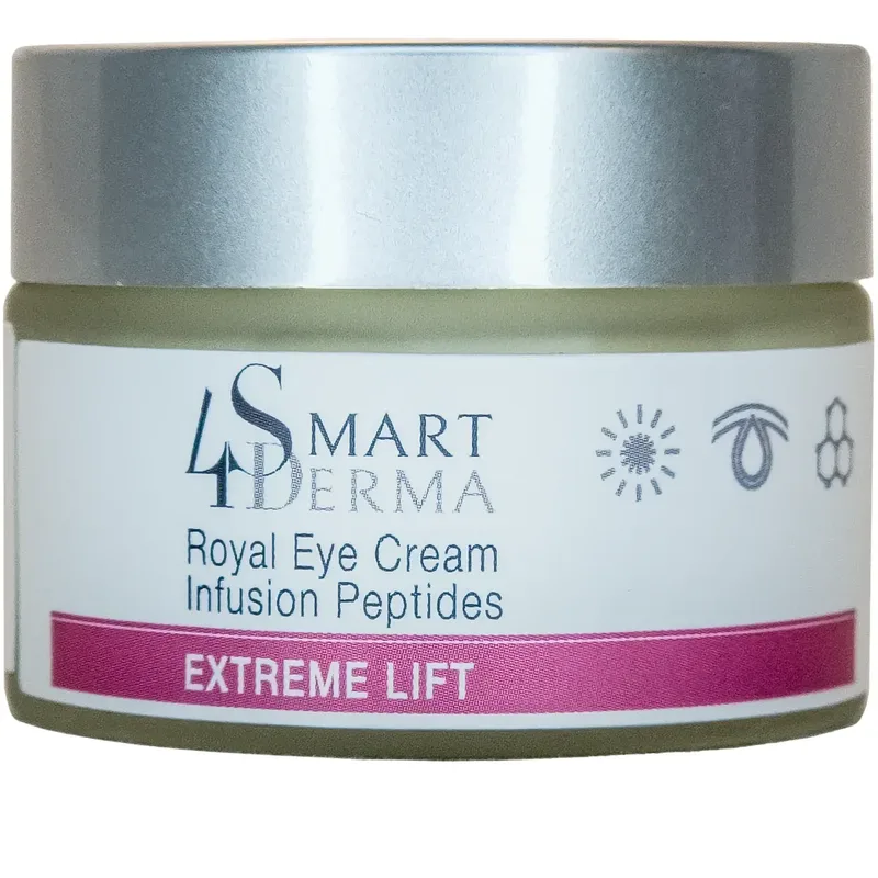 Антивіковий пептидний крем для контуру очей Smart4Derma Royal Eye Cream Infusion Peptides