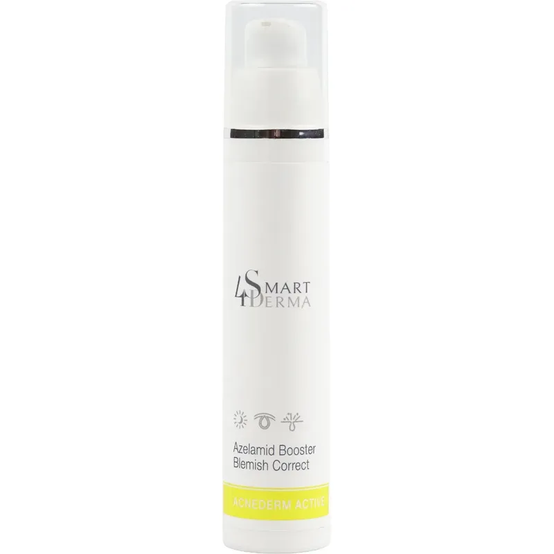 Себорегулюючий флюїд АЗЕЛАМІД Smart4Derma Acne Derm Active AZELAMID BOOSTER BLEMISH CORRECT 50мл