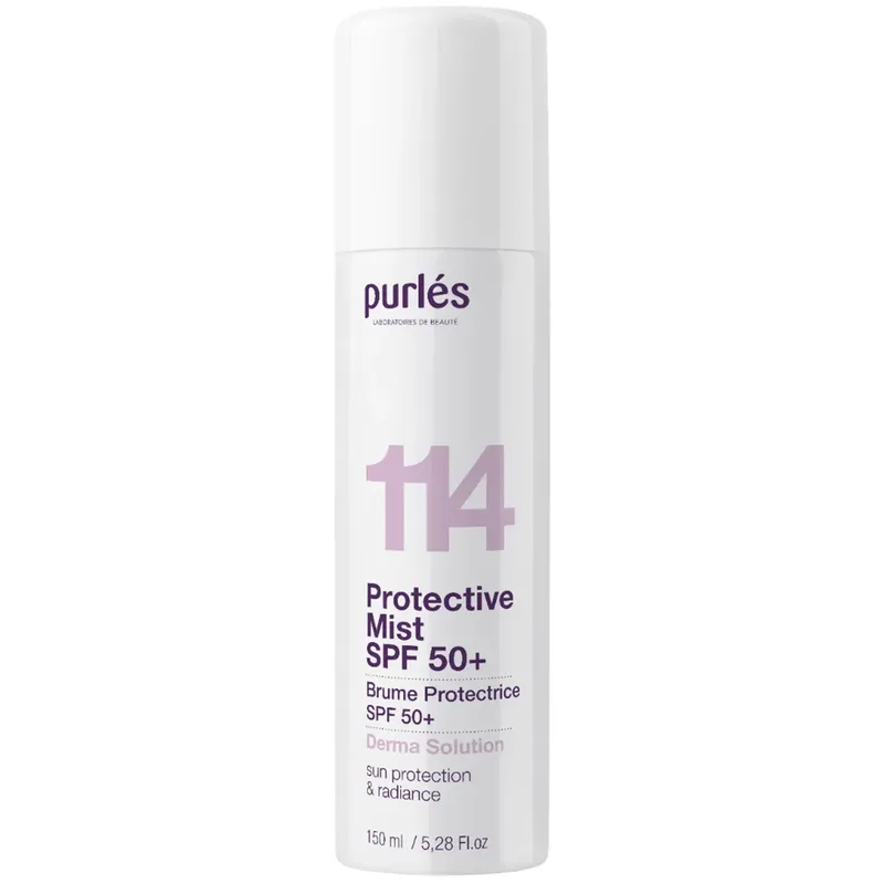 Сонцезахисний зволожуючий спрей SPF 50+ для чутливої шкіри Purles Protective Mist