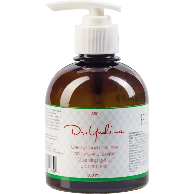 Протизапальний очищувальний гель для проблемної шкіри Dr. Yudina Cleansing Gel For Problem Skin