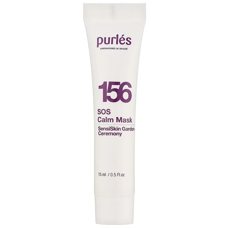 Заспокійлива відновлювальна маска для чутливої шкіри Purles SOS Calm Mask