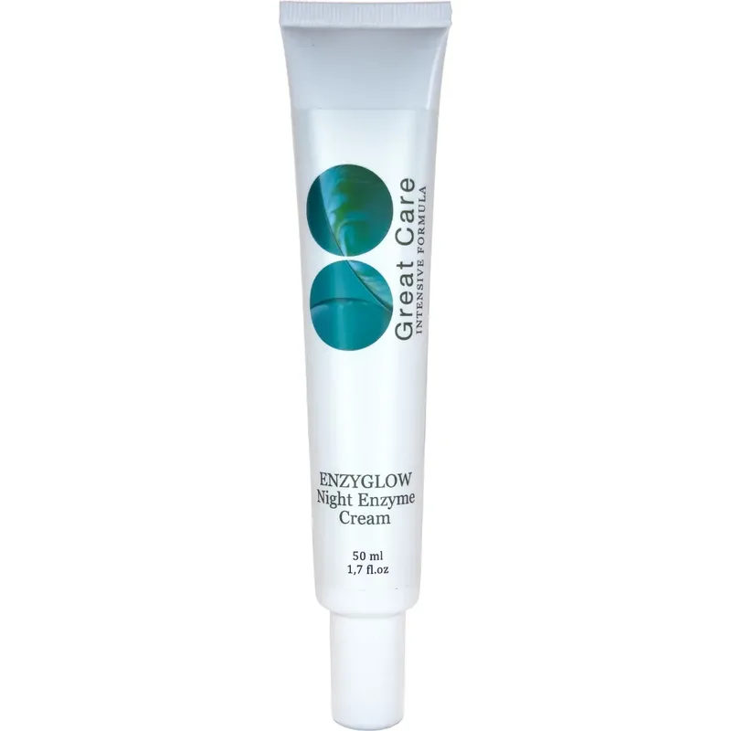Оновлювальний ензимний нічний крем для тьмяної шкіри Great Care Enzyglow Night Enzyme Cream