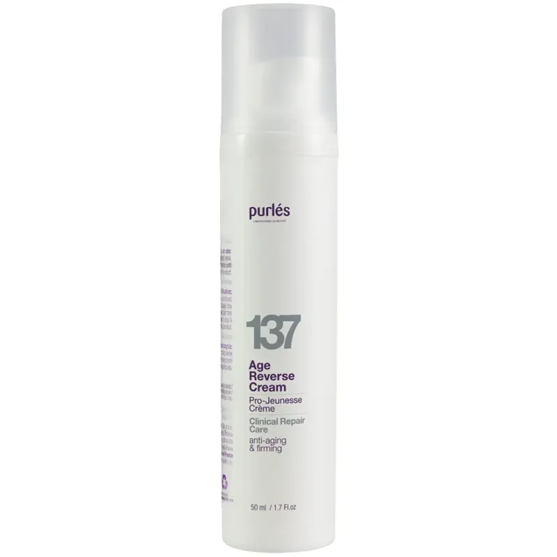 Омолоджуючий відновлювальний крем для пружності шкіри Purles Age Reverse Cream