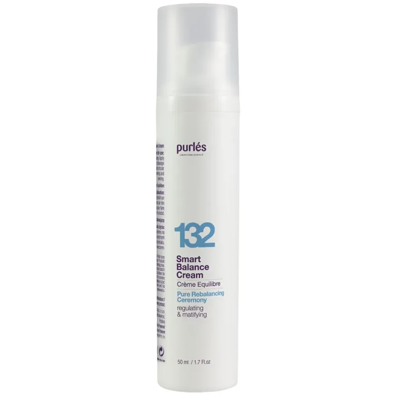 Матуючий заспокійливий крем для проблемної шкіри Purles Smart Balance Cream