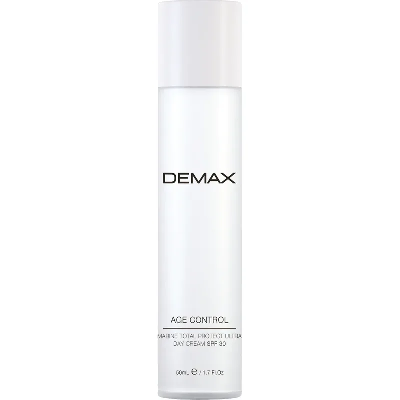 Денний захисний крем SPF 30 для омолодження шкіри Demax Marine Total Protect Ultra Day Cream