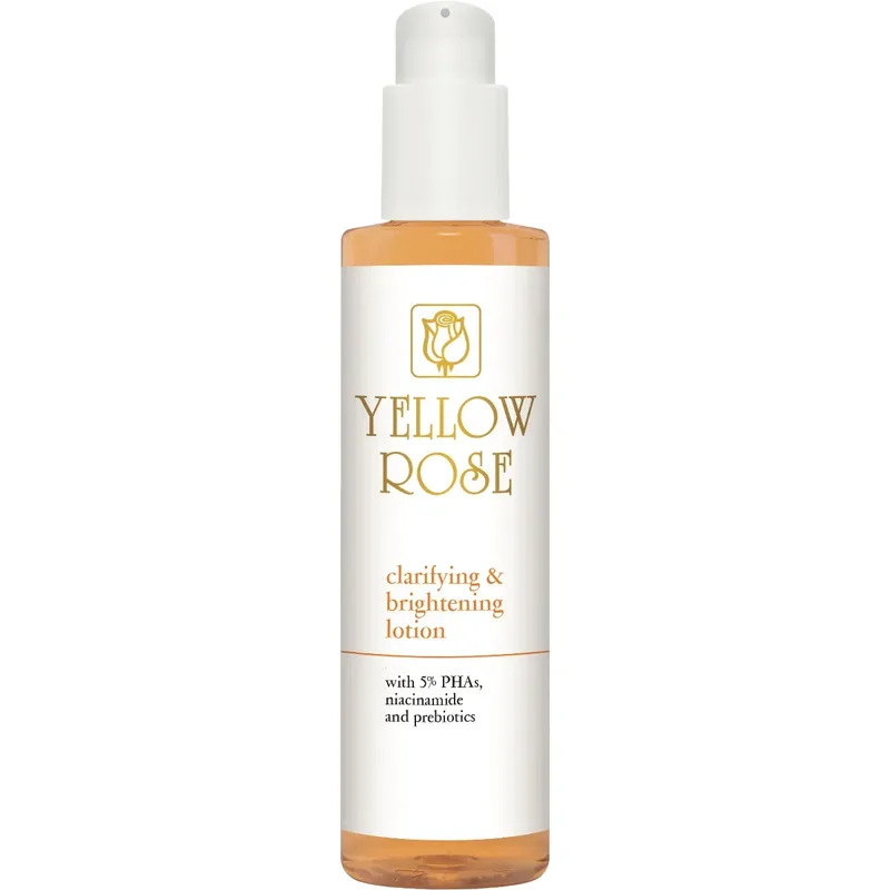 Очищувальний лосьйон з пребіотиками та PHA кислотами Yellow Rose Clarifying and Brightening Lotion