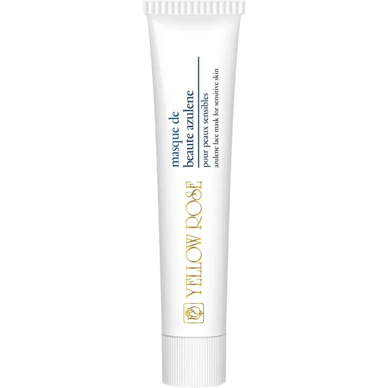 Зволожуюча заспокійлива маска з азуленом для чутливої шкіри Yellow Rose Masque de Beaute Azulene