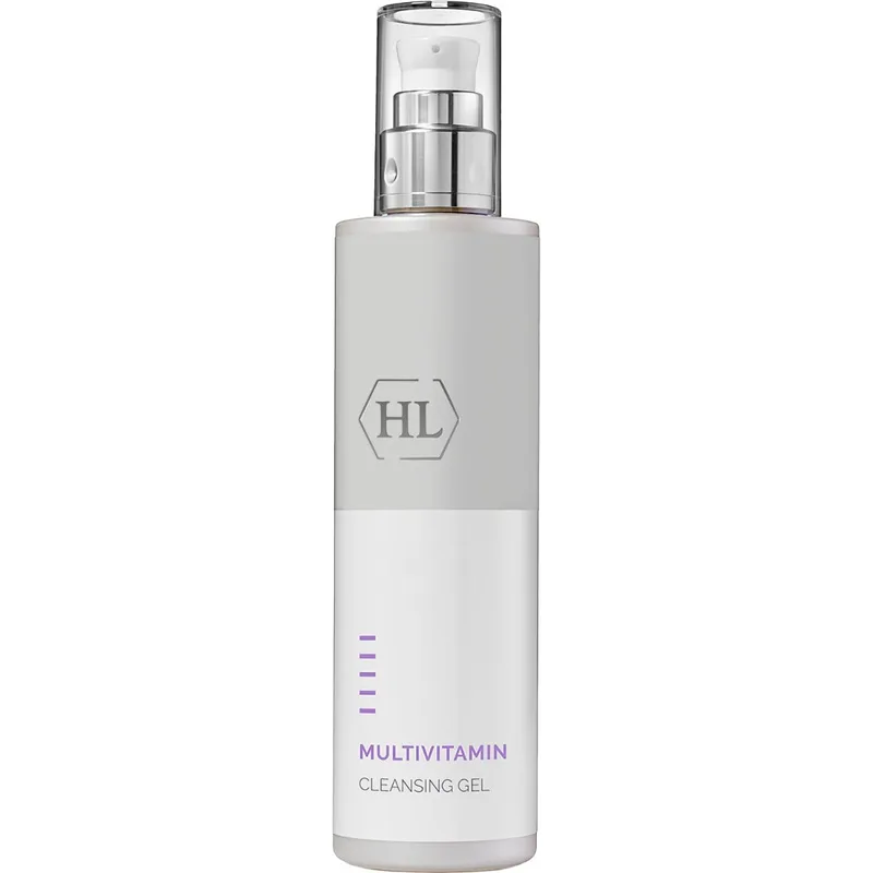 Гель для очищення і зволоження всіх типів шкіри Holy Land Multi Vitamin Cleansing Gel