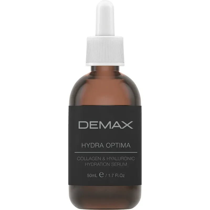 Сироватка для зволоження та відновлення всіх типів шкіри Demax Collagen And Hyaluronic Hydration Serum