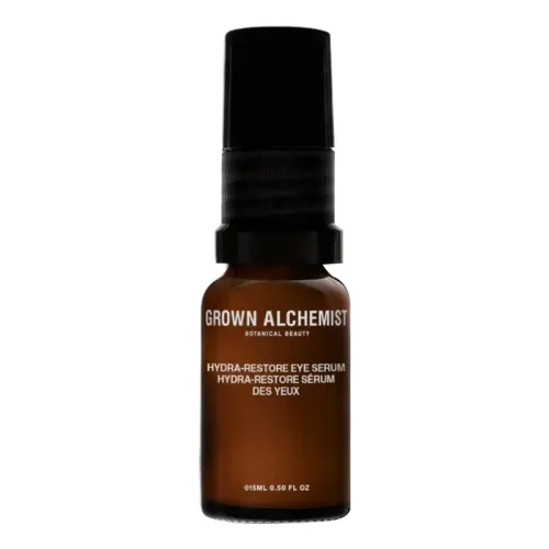 Відновлююча сироватка для шкіри навколо очей GROWN ALCHEMIST Hydra-Restore Eye Serum: Ectoin, Gentian Root Extract, Hyaluronic Acid — обʼєм 15 мл