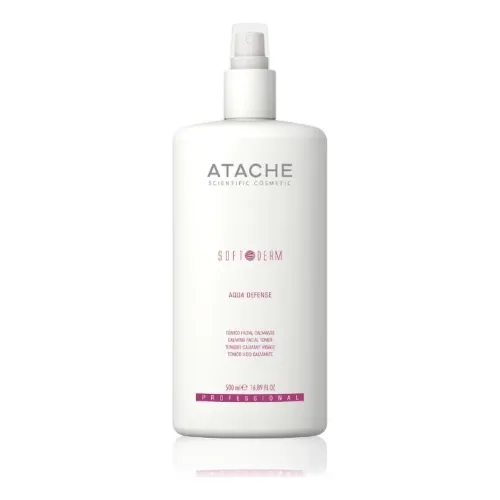 Зволожуючий та заспокійливий активний тонер ATACHE Soft Derm Aqua Defense — обʼєм 500 мл 500 мл