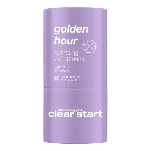 Сонцезахисний зволожувальний стік з ефектом сяяння DERMALOGICA Golden Hour Hydrating SPF 30 Stick — вага 19 г