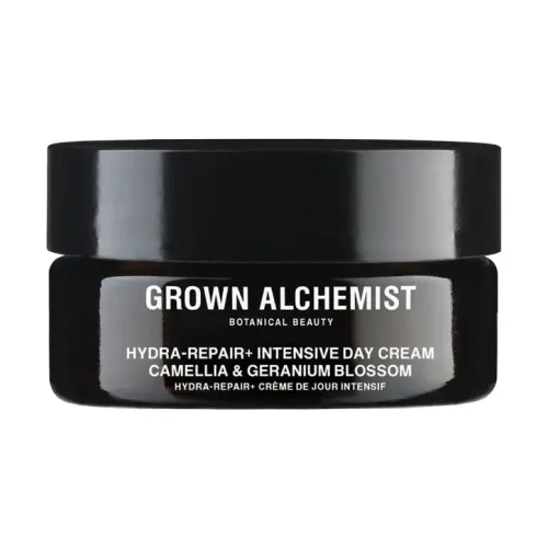 Інтенсивний зволожуючий денний крем GROWN ALCHEMIST Hydra Repair Intensive Day Cream: Camellia, Geranium Blossom — обʼєм 40 мл