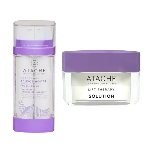 Набір “Потужний ліфтинг” ATACHE Lift Therapy Tensor Boost Double Serum & Cream Set