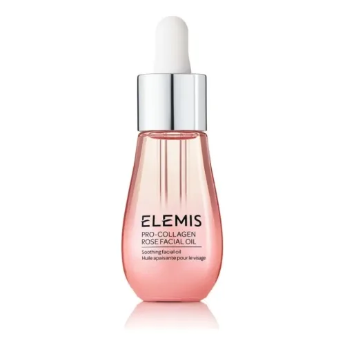 Заспокійлива олія для обличчя ELEMIS Pro-Collagen Rose Facial Oil — обʼєм 15 мл