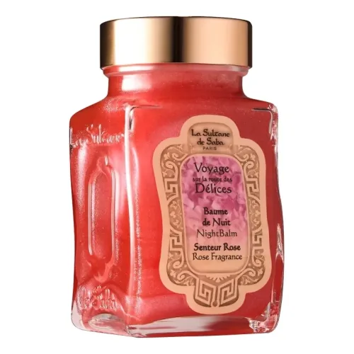 Нічний бальзам для обличчя з екстрактом троянди LA SULTANE DE SABA Face Night Balm Rose — обʼєм 100 мл