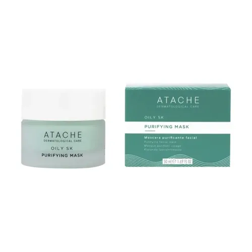 Антибактеріальна очищуюча маска ATACHE Oily Skin Purifying Mask — обʼєм 50 мл 50 мл