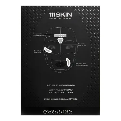 Набір ретинолових патчів для обличчя 111SKIN Wrinkle Erasing Retinol Patches Box Of 3 — вага 105 г
