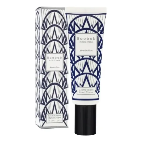 Крем для рук з ароматом кипарису, лаванди та папірусу BAOBAB COLLECTION Hand Cream Manhattan — обʼєм 50 мл