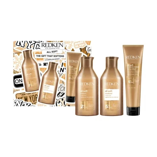 Набір для пом’якшення сухого волосся REDKEN All Soft Set