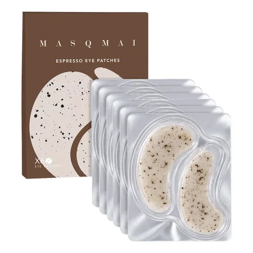 Набір гідрогелевих патчів від темних кіл і набряків MASQMAI Espresso Eye Patches Set