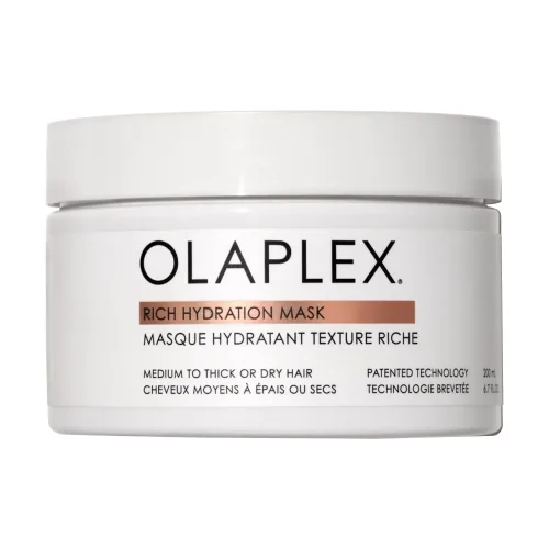 Маска для інтенсивного зволоження та пом’якшення волосся OLAPLEX Rich Hydratation Mask — обʼєм 200 мл