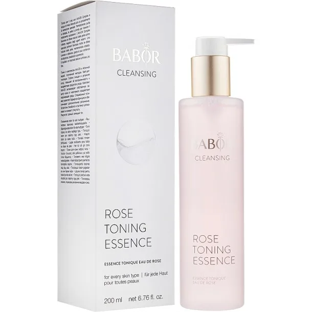 Есенція-Тонік для Обличчя з Рожевою Водою Babor Cleansing Rose Toning Essence (200 мл)