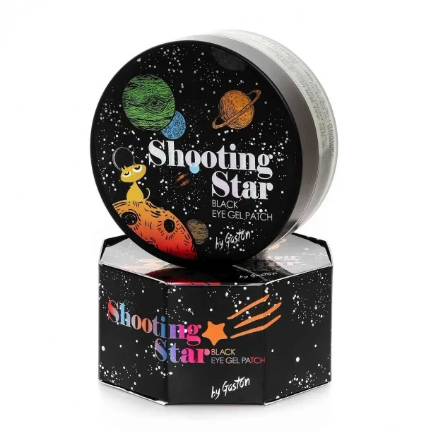 Гідрогелеві Патчі для Шкіри Навколо Очей Gaston Shooting Star Black (60 шт)