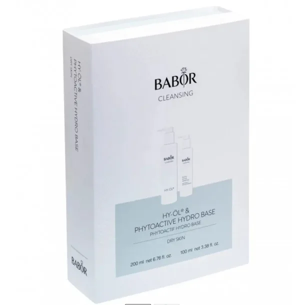 Набір Babor Cleansing HY-OL & Phytoactive Hydro Base (олія/200ml + тонер/100ml)