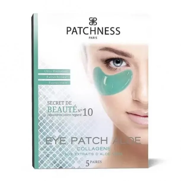 Патчі для Очей Patchness Eye Patch Aloe з Екстрактом Алоє (10 шт)