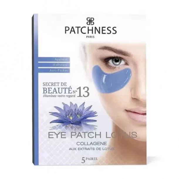 Патчі для Очей Patchness Eye Patch Lotus з Єкстрактом Лотоса (10 шт)