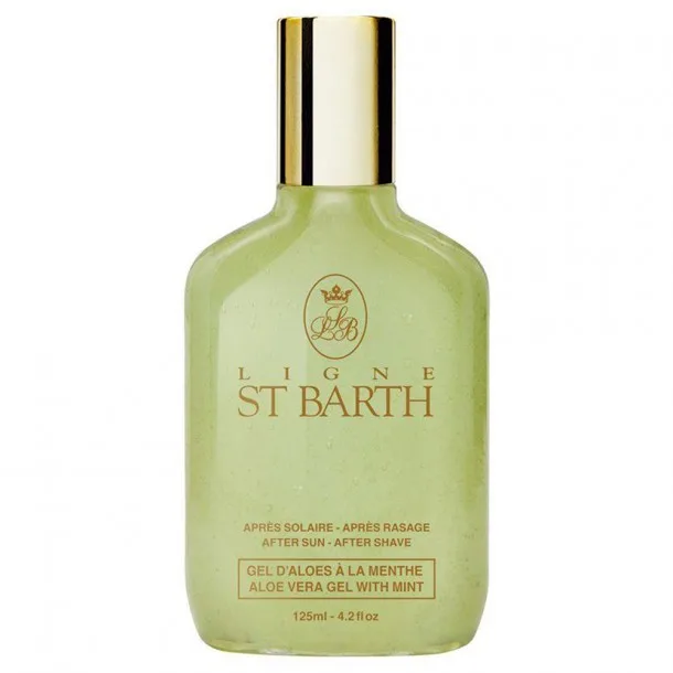 St Barth Гель с Алое Вера - Ligne St Barth Aloe Vera Gel With Mint (125 мл)