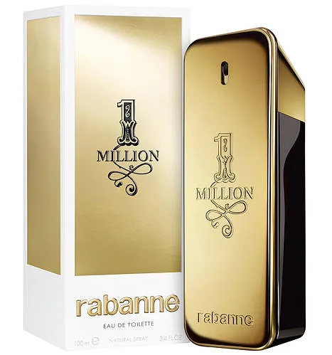 Оригінальні чоловічі парфуми Paco Rabanne 1 Million 100ml туалетна вода, деревно-пряний цитрусовий аромат