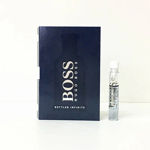 Пробник чоловічих парфумів Hugo Boss Boss Bottled Infinite 1,5ml оригінал, свіжий деревний фужерний аромат