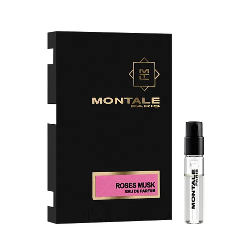 Нішева парфумована вода Montale Roses Musk 2 мл пробник оригінал, квітковий мускусний аромат
