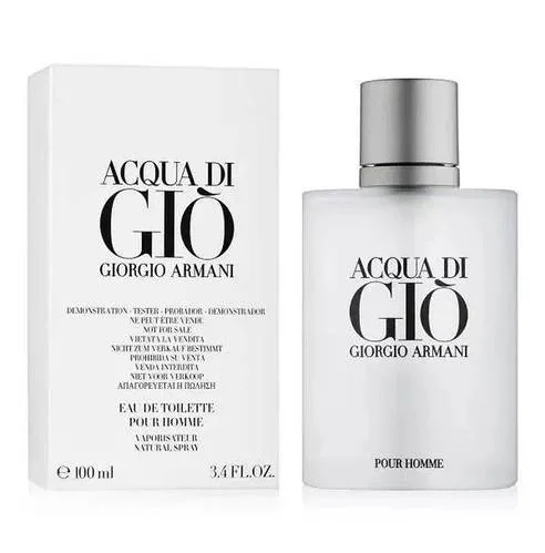 Елітні чоловічі парфуми Giorgio Armani Acqua di Gio Pour Homme 100ml тестер оригінал, цитрусовий морський аромат