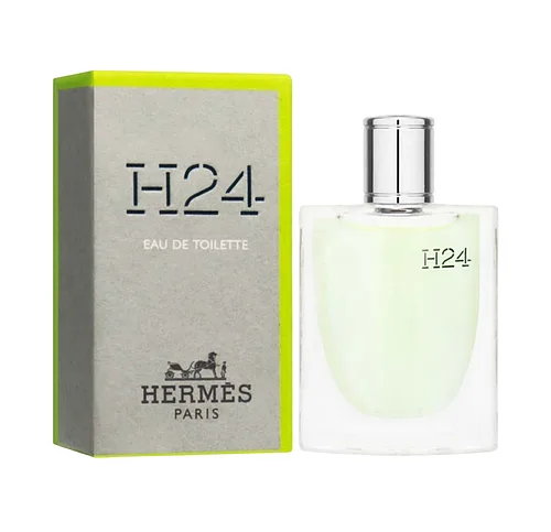 Елітна туалетна вода Hermes H24 мініатюра 12,5 ml mini spray, фужерні зелені чоловічі парфуми