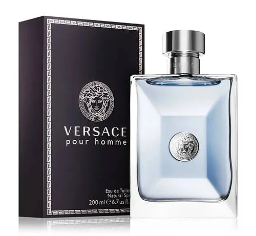 Версаче парфуми чоловічі Versace Pour Homme 200 мл, свіжий пряний цитрусовий аромат