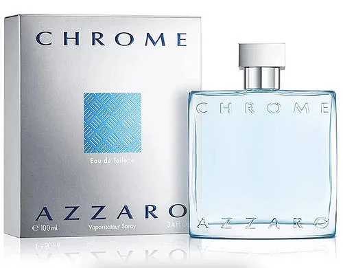 Чоловічі парфуми Аззаро Azzaro Chrome оригінал 100 мл, шлейфові парфуми подарункові цитрусовий аромат