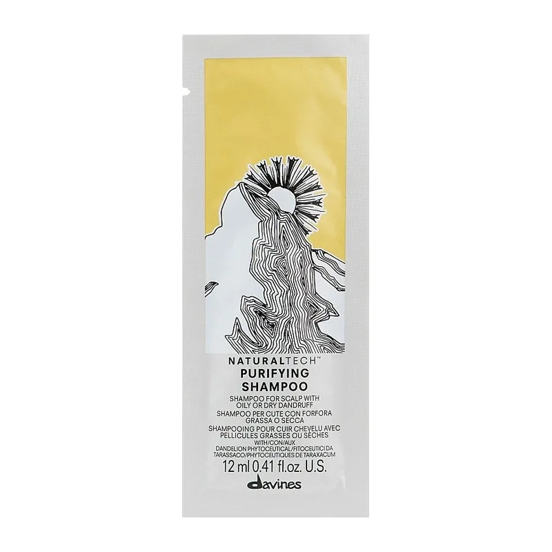Davines Purifying shampoo 12 мл