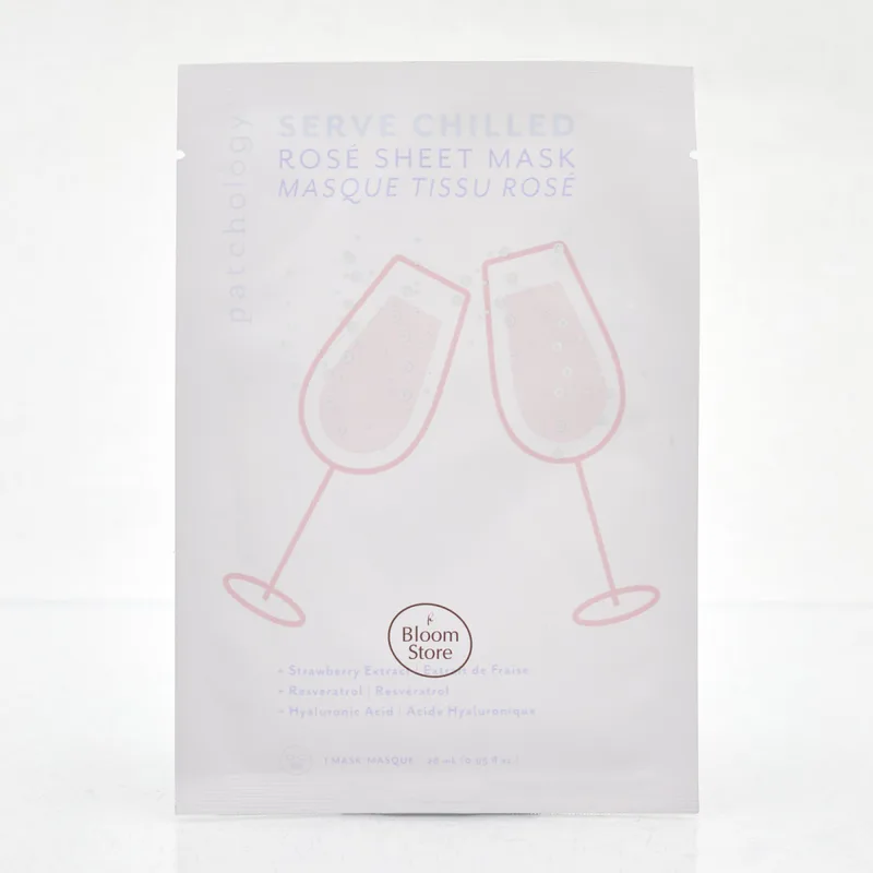 Patchology Serve Chilled Rose Sheet Mask 2 Pack Duo Рожева тканинна маска для обличчя