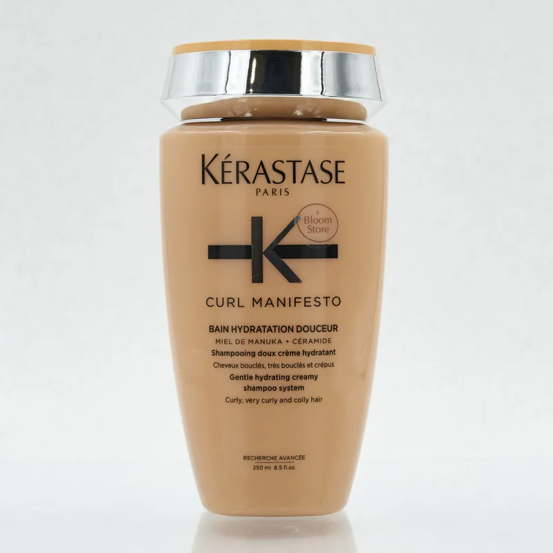 Kerastase Curl Manifesto Bain Hydratation Douceur Кремовий зволожуючий шампунь-ванна для кучерявого волосся всіх типів, 250 мл