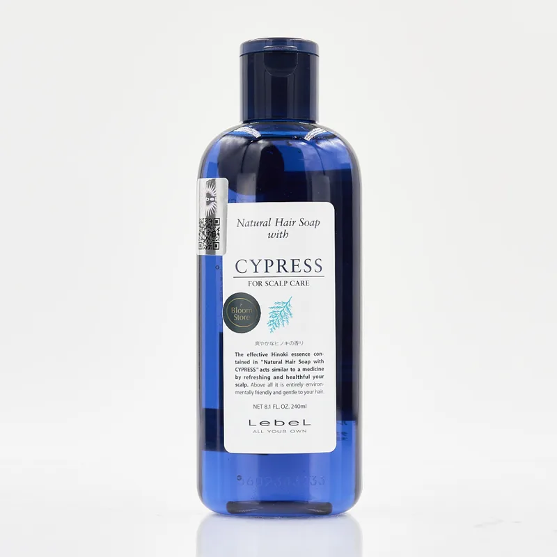 Шампунь для чутливої шкіри голови з екстрактом кипарису LEBEL Natural Hair Soap with Cypress Shampoo 240 мл