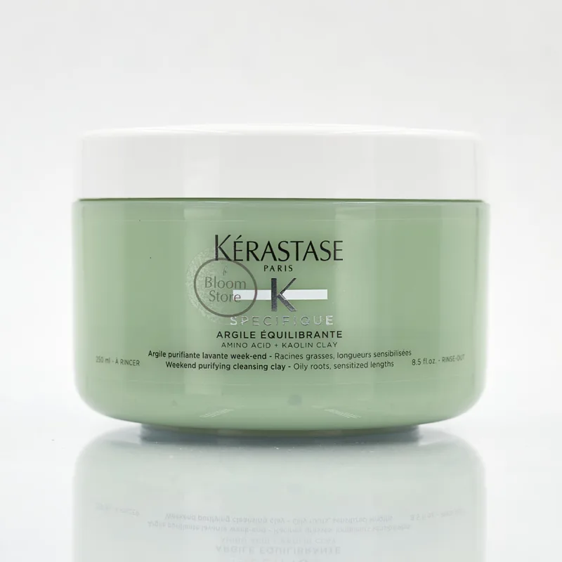 Kerastase Specifique Argile Equilibrante Маска - глина глибокого очищення для волосся комбінованого типу: жирне коріння, чутливі кінчики